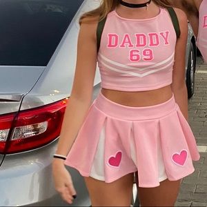 Dolls Kill Cheerleader Halloween Costume